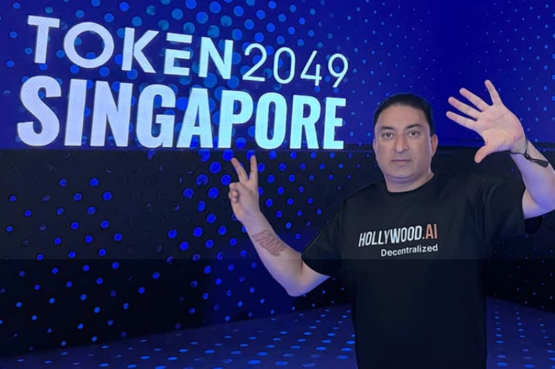 Sheeraz Hasan at TOKEN2049 Singapore