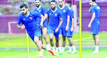 Kuwait’s National Football Team Holds Final Training in Kolkata Ahead of Key Clash Against India