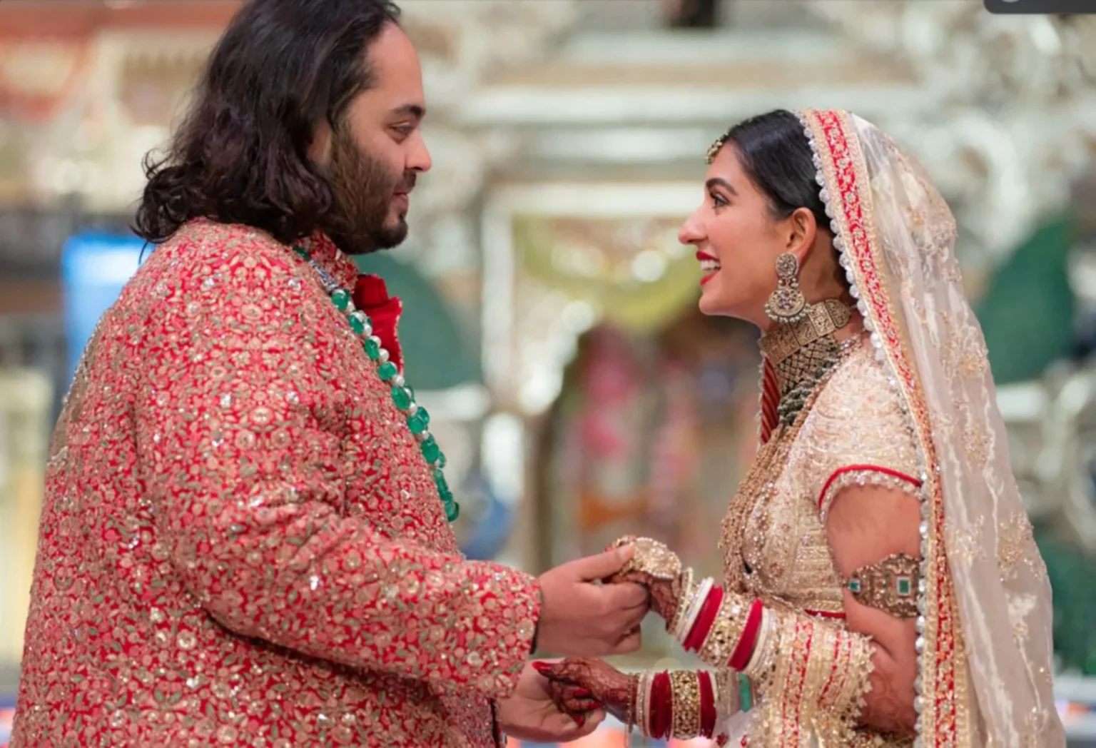 Indian Billionaire Heir Anant Ambani Ties the Knot in Extravagant Mumbai Ceremony