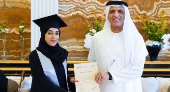 Ruler of Ras Al Khaimah Welcomes Graduates of Emirati Hospitality Program