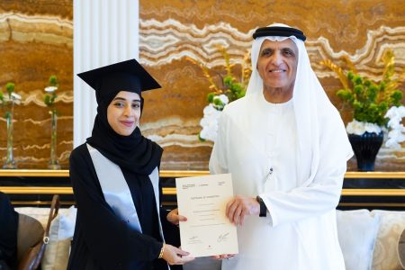 Ruler of Ras Al Khaimah Welcomes Graduates of Emirati Hospitality Program