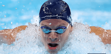 Leon Marchand Shines at Home Olympics, Sets New Record in 400m Individual Medley