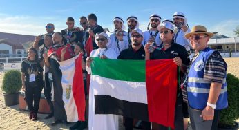 UAE Equestrian Team Wins Bronze at International Tent Pegging Championship