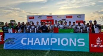 UAE Wins Asia Rugby U18 Sevens Championship