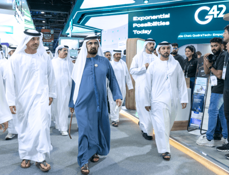 Mohammed bin Rashid Tours GITEX GLOBAL 2024, Showcasing Dubai’s Role in AI Innovation