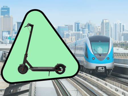 E-Scooters Return to Dubai Metro with New Rules in Place