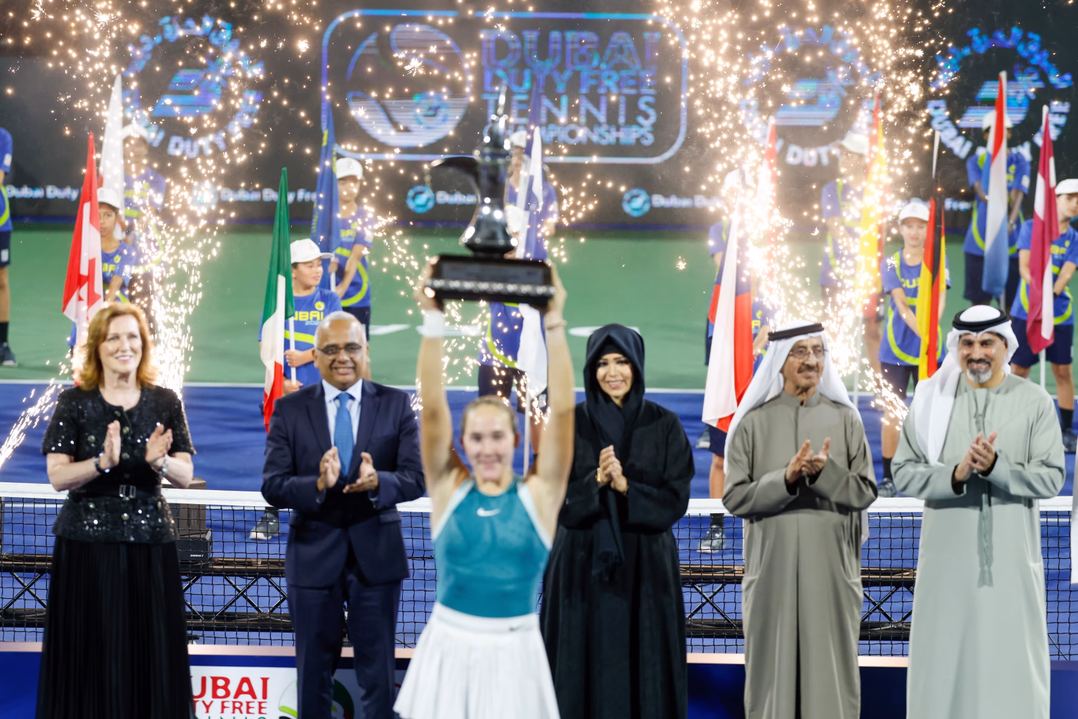 Mirra Andreeva Wins 25th WTA Dubai Duty Free Tennis Championships