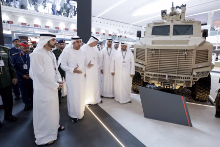 Hamdan bin Mohammed Opens Largest-Ever IDEX in Abu Dhabi