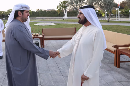 Sheikh Mohammed bin Rashid Receives Ramadan Well-Wishers in Dubai