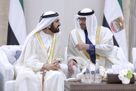 UAE President Receives Rulers and Crown Princes for Eid Al-Fitr