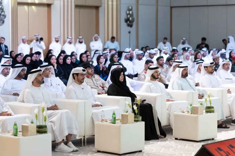 Sheikh Ahmed bin Saeed and Sheikha Latifa bint Mohammed attend event themed ‘The Security of the Community’ under the Year of Community