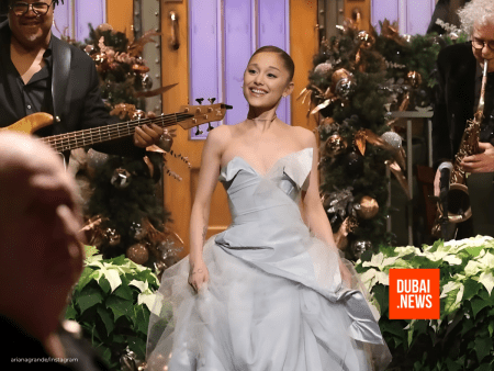 Ariana Grande’s SNL Gown Had Dubai Style Gurus Hyped