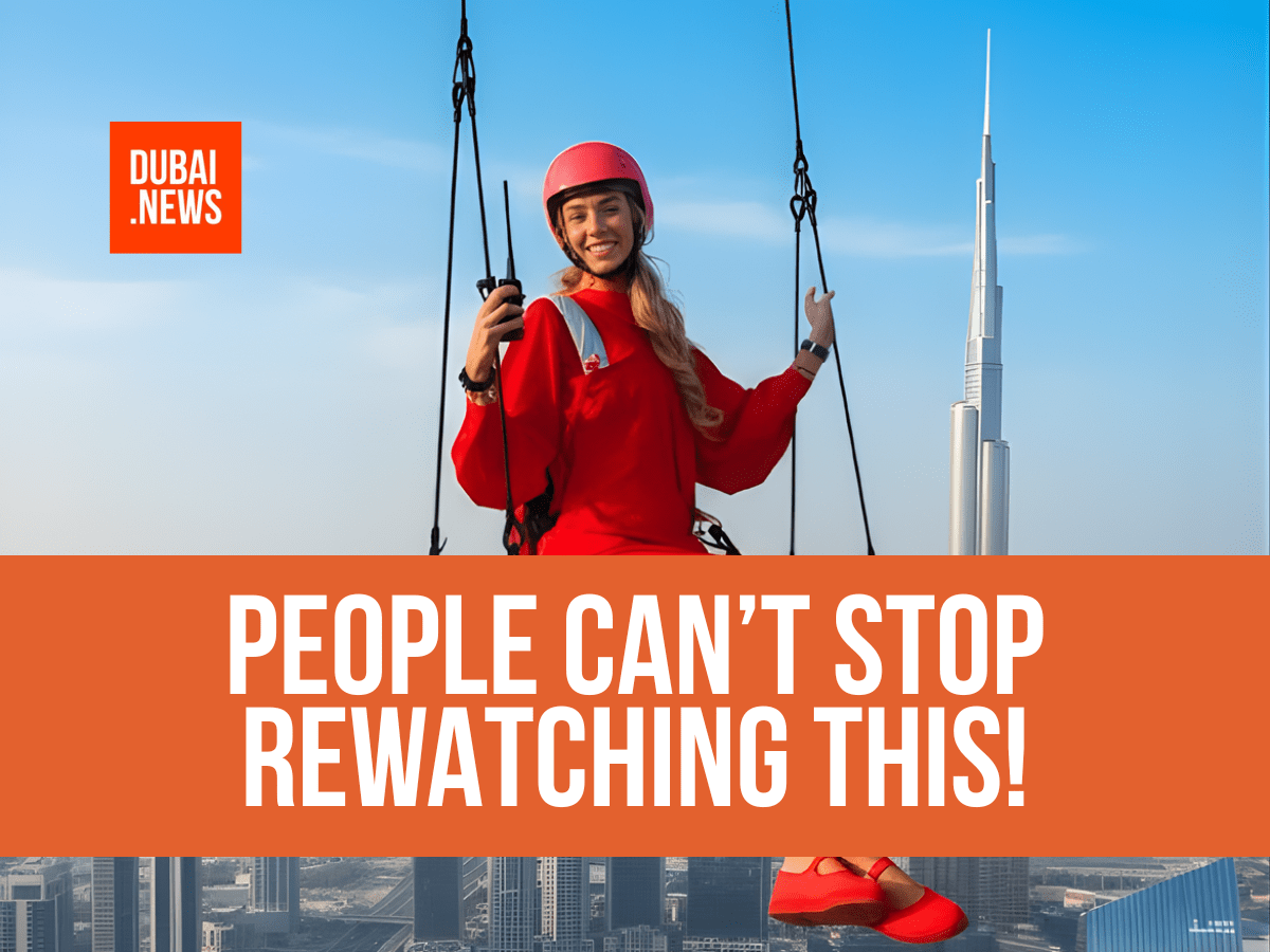 She Jumped Off a Swing in the Sky — And Dubai Watched