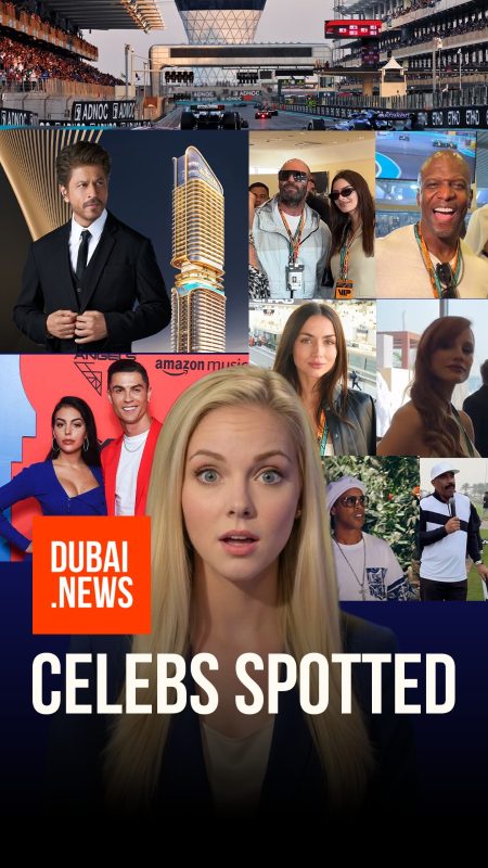 CELEBS SPOTTED: Shah Rukh Khan Drops His Own Dubai Tower — Cristiano Ronaldo, Ana de Armas & A-List F1 Stars Flood the UAE celebs spotted dubai