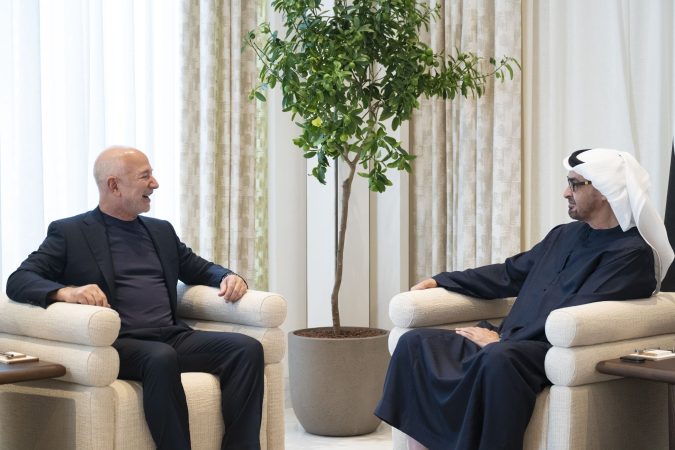 mohamed bin zayed and amazon founder