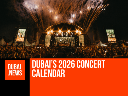 Dubai’s 2026 Concert Calendar: 12 Must-See Gigs and Live Shows