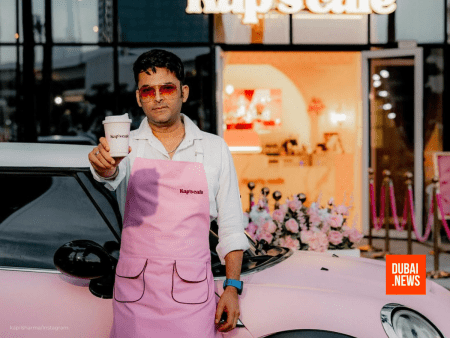 Kapil Sharma Opens Kap’s Cafe in Dubai with Pastel Interiors and Fusion Flavours