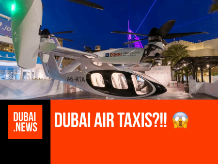 Dubai Air Taxis Set for Commercial Launch by Year End