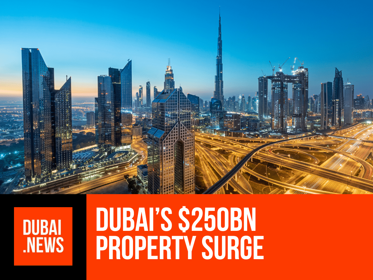 Dubai Property Boom: What $250bn in Deals Means for 2026 $250bn in Deals
