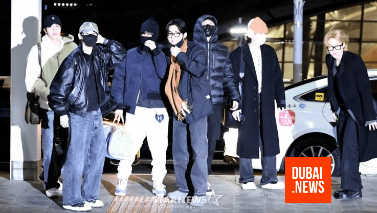 BTS Lands in Dubai: Chocolate, Chaos, and a Possible Music Video Shoot!