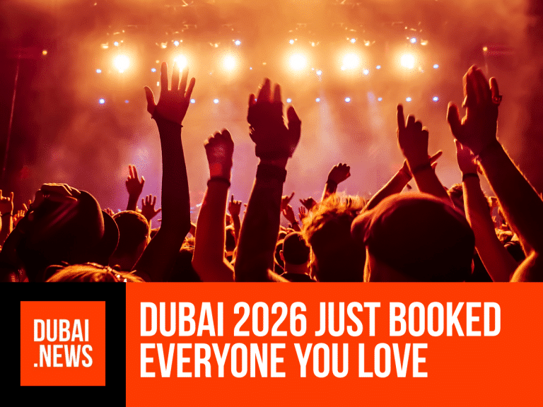 Dubai concerts 2026