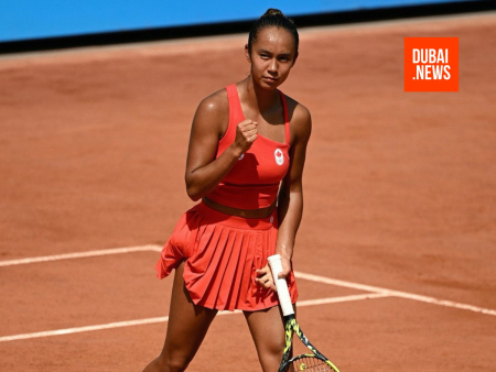 CANADA STUNNED AS FERNANDEZ FALLS IN DUBAI Leylah Fernandez