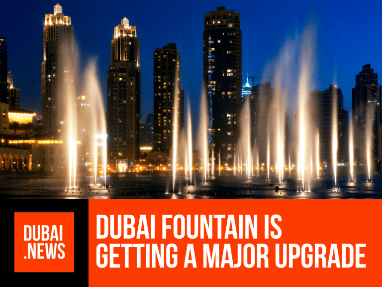 Dubai Fountain Upgrade