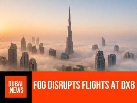 Fog in Dubai Causes Flight Diversion at DXB, Sharjah Issues Advisory Fog in Dubai