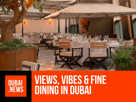 Dubai Restaurants with a View: Lion in the Sun at Mandarin Oriental Lion in the Sun
