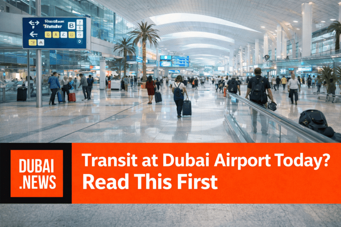 Transit at Dubai Airport Today? Read This First