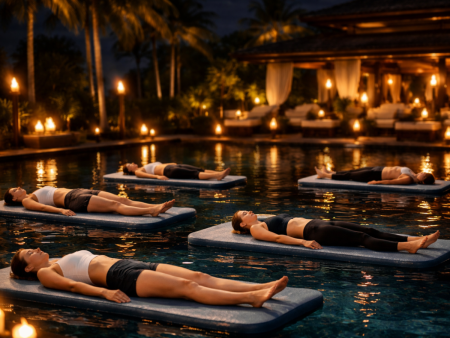 Dubai Floating Yoga Is The Session People Use To Reset Dubai Floating Yoga