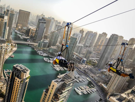 Dubai Marina Zipline