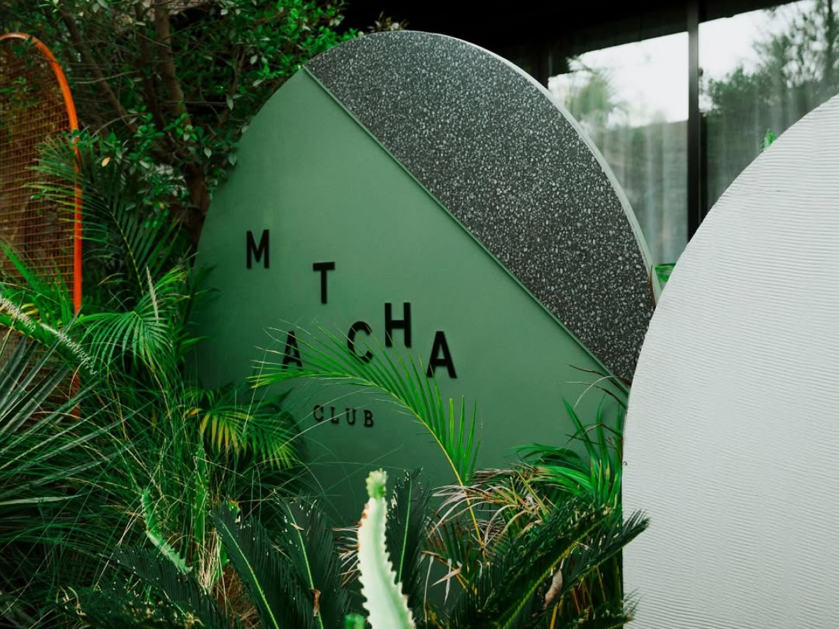 Starts With Padel Ends With Matcha At Dubai Marsa Boulevard Matcha At Dubai Marsa Boulevard