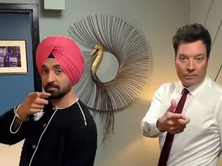 Diljit Dosanjh makes Jimmy Fallon