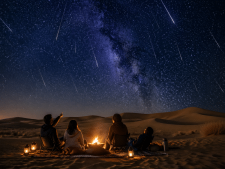 Dubai Lyrid Meteor Shower