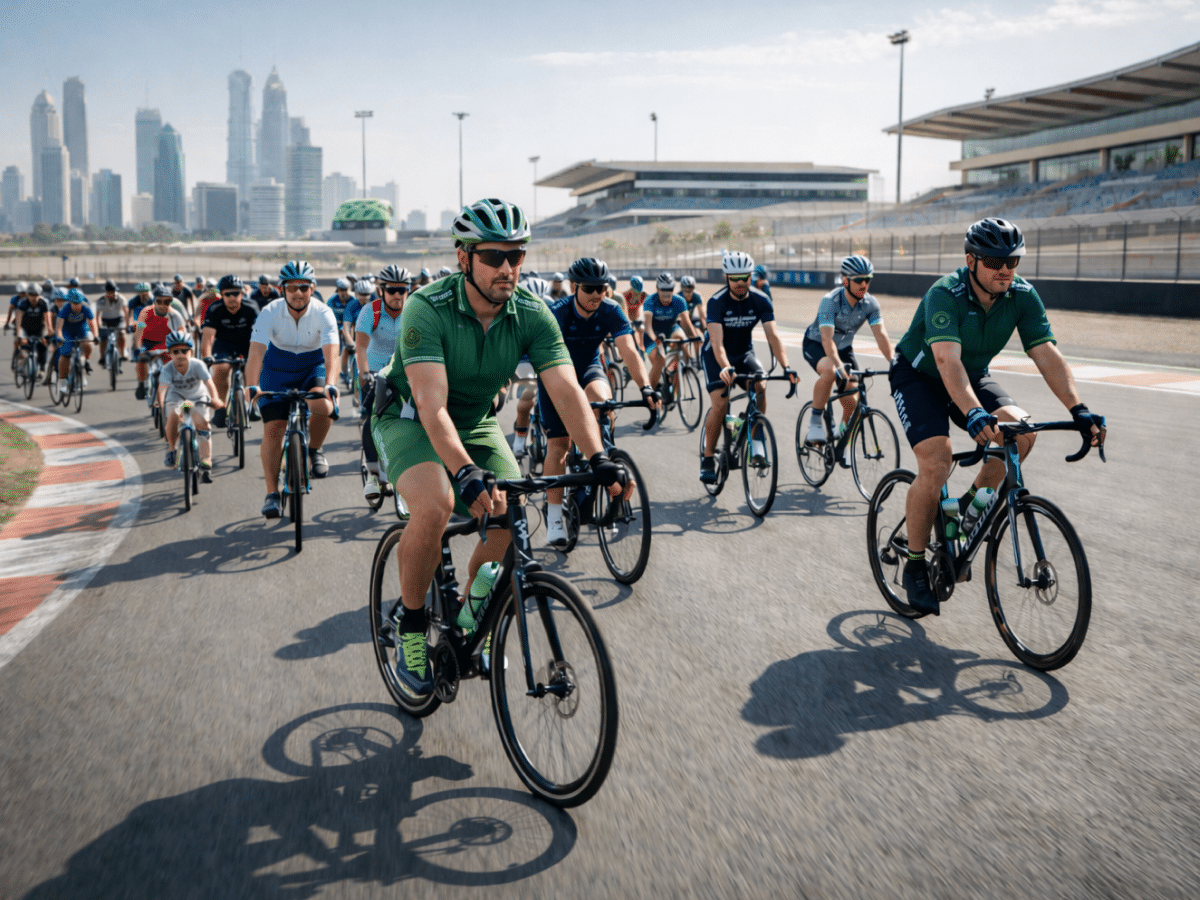 Dubai Police Cycling Event