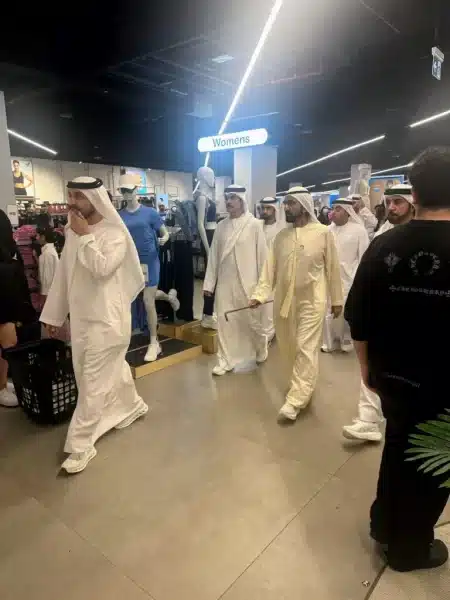 Sheikh Mohammed Makes Surprise Visit to Primark Dubai Mall primark