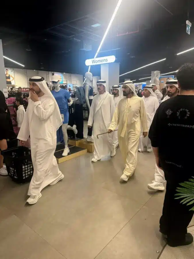 Sheikh Mohammed Makes Surprise Visit to Primark Dubai Mall primark
